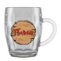 Кружка д/пива 500мл "Шильдики" (1/9)