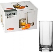Набор стаканов 6пр Tango-F&D 290мл д/воды выс п/уп стекло(1/8)