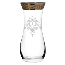 Ваза 1л, высота 24см с узором "Мускат" (12)