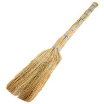 Веник сорго 3х прошивной Люкс длина 85-90 (1/50)