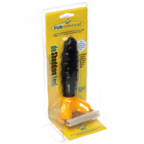 Расческа-пуходерка д/вычесывания подшерстка "ЛАПКИ и ЦАРАПКИ"7*15см (блистер) (1/60)