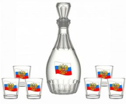 Набор для вина 7пр "Герб на флаге" п/у (4)