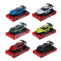 Машинка "Супергонки", инерция, АБС, PP, 13,2х7,3х6,6 см, 6 диз.в Игроленд (1/144)