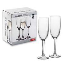 Набор фужеров 6пр Imperial Plus 150мл д/шамп п/уп стекло(1/4)
