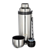 Термос 1,5л металлический "Туристический" серебристый VETTA (1/12)