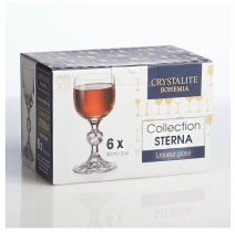 Набор рюмок 6пр 50 мл "STERNA" для ликера (1/8)