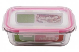 Контейнер 1040мл роз, прямоуг ТМ Appetite (1/12)