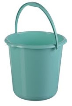 Ведро  3л Аквамарин пласт.(1/12)